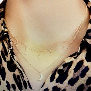 Gorjana Eloise Crystal dangle necklace